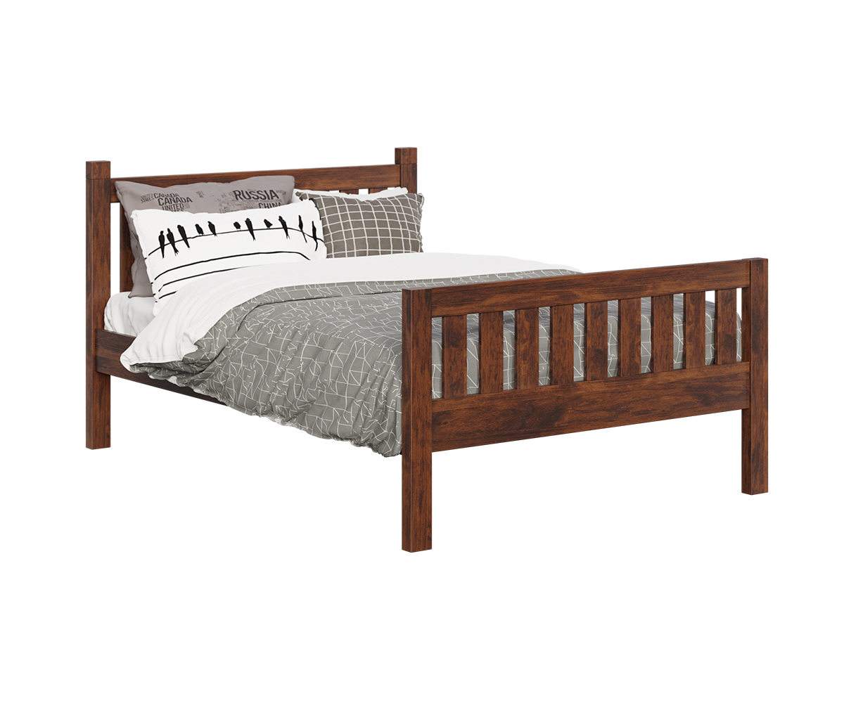 Franklin Bunk Bottom Full Bed Sierra Valley Furniture