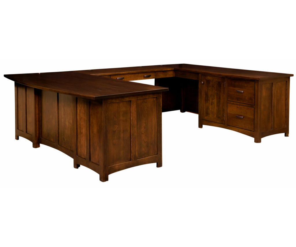 Oakwood U Desk Sierra Valley Furniture