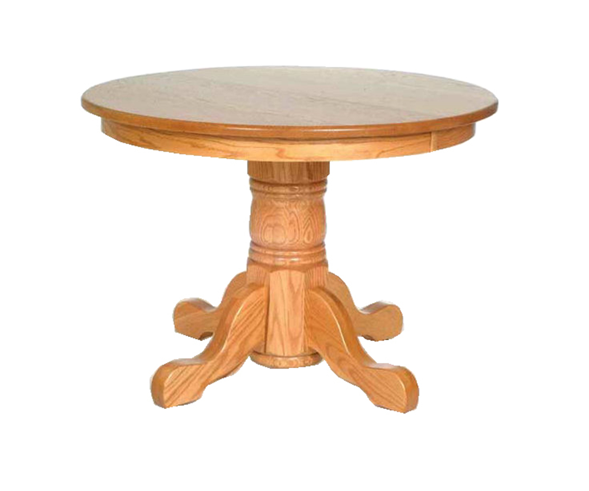 Standard Single Pedestal Table Sierra Valley Furniture