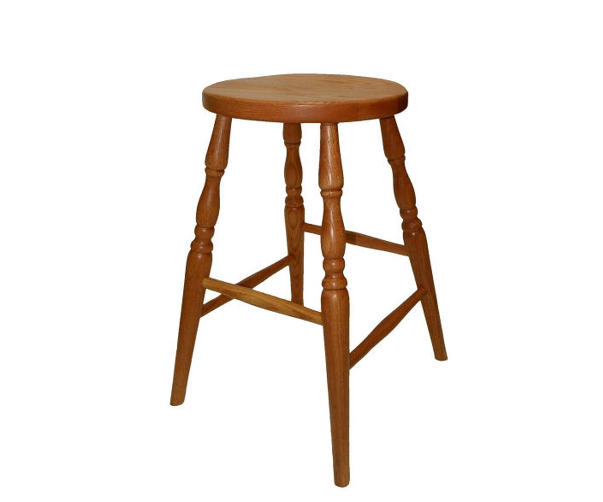 Plain Round Bar Stool Sierra Valley Furniture