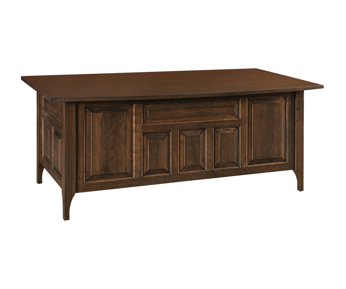 72" Classic River Executive Desk - Image 3