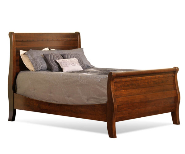 Tucker Sleigh Bed - Tall Footboard