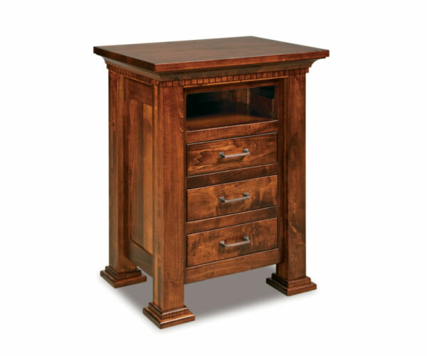 Empire 3 Drawer Nightstand With Opening