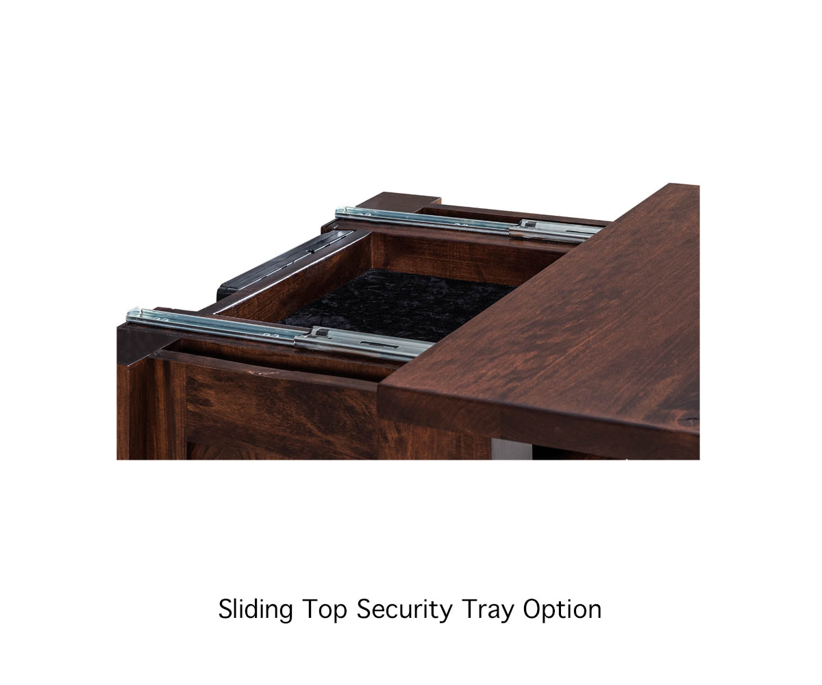 Carlisle 1 Drawer 2 Door Nightstand - Image 2