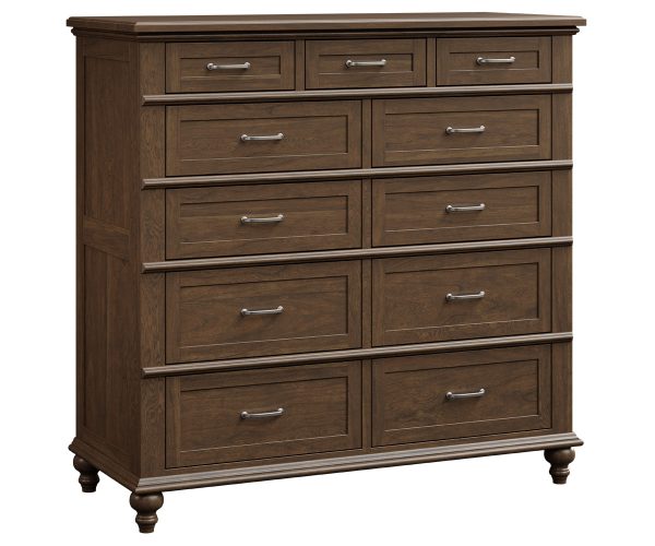 Plymouth Bun Feet Ladies Dressing Chest