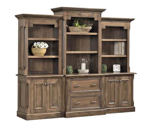 Kingston 92" Base and Three Piece Hutch