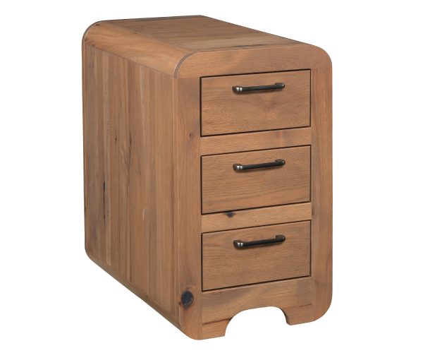 Europa Chairside Table With Drawers