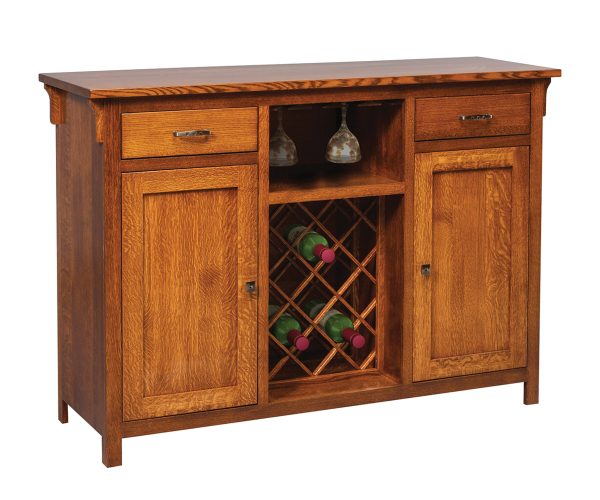 Keiran Buffet with Wine Rack