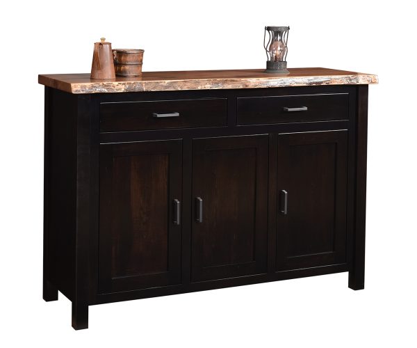 Adele Buffet with Live Edge Top