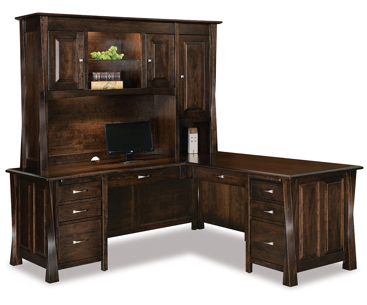 Lenexa Hutch & L Desk