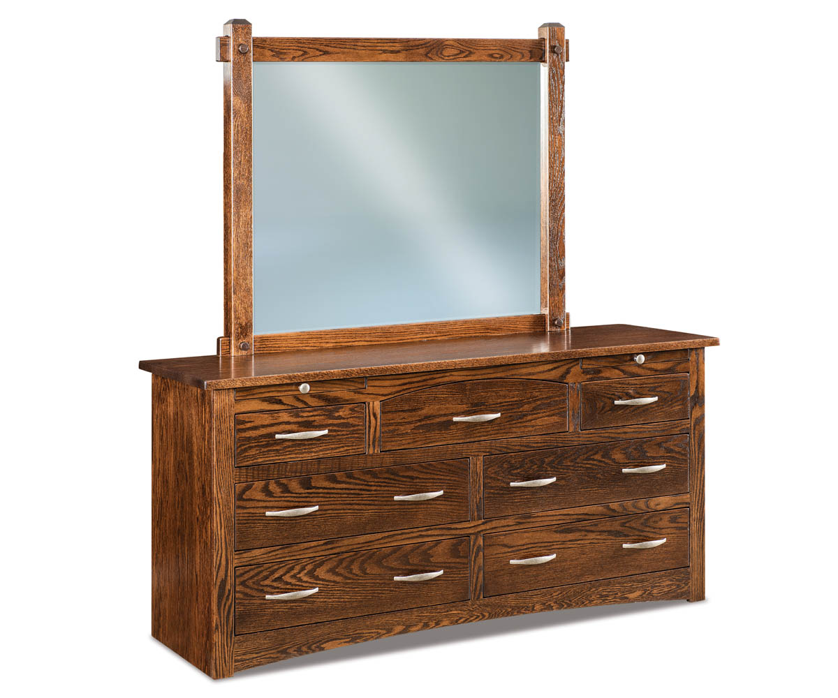 Denver 7 Drawer Dresser With Jewelry Drawers