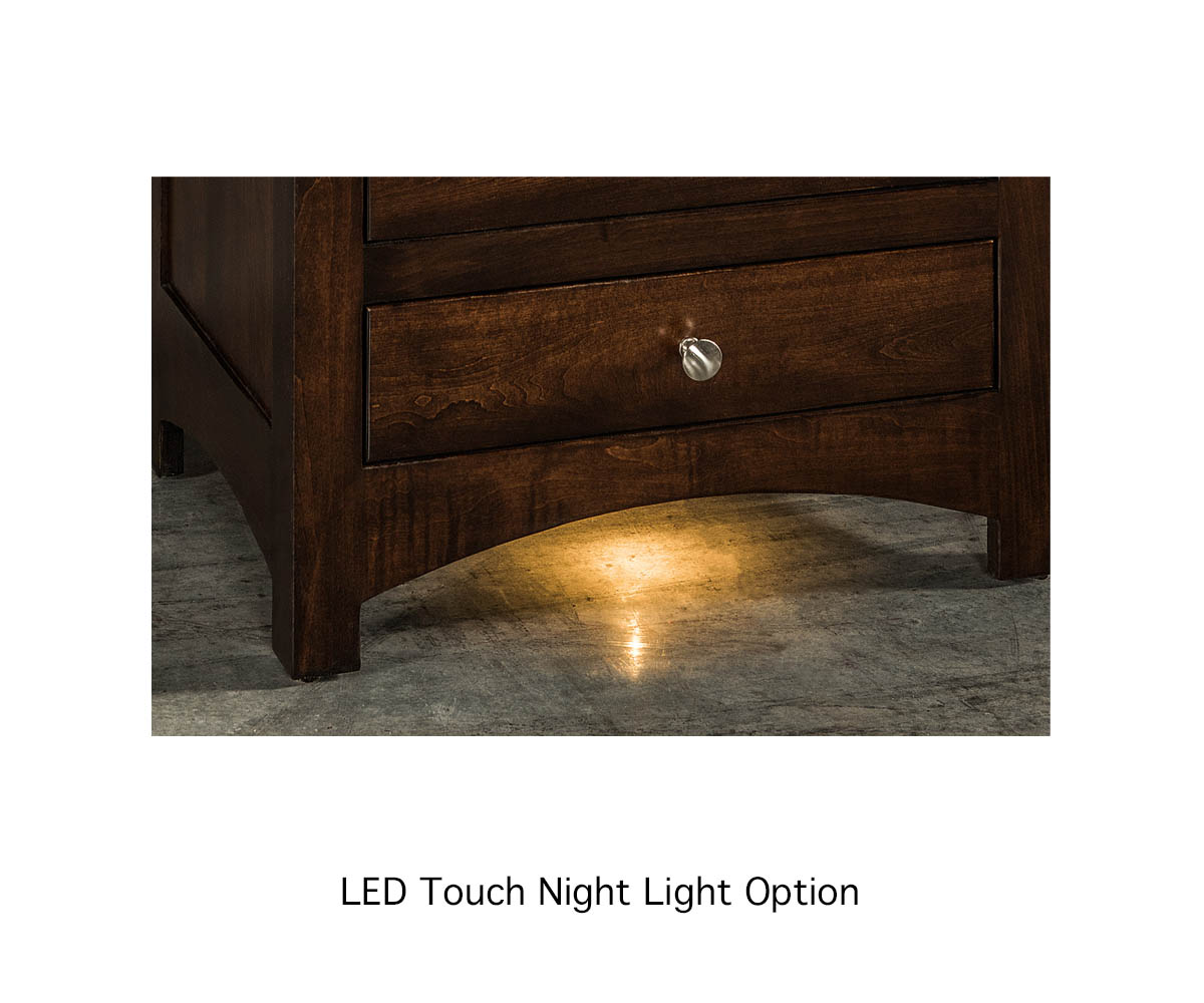 Vogen 3 Drawer Nightstand - Image 5