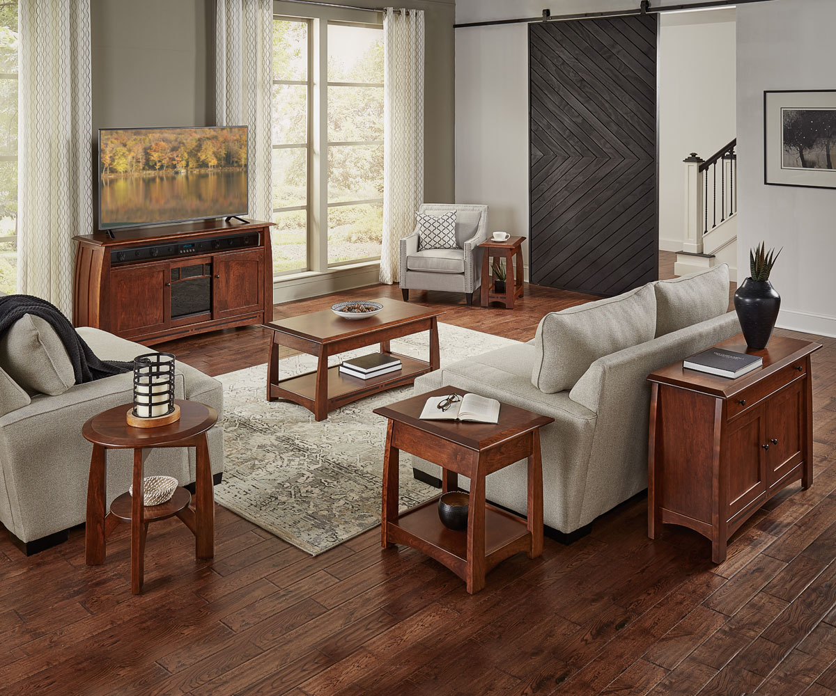 Boulder Creek Enclosed Coffee Table - Image 2