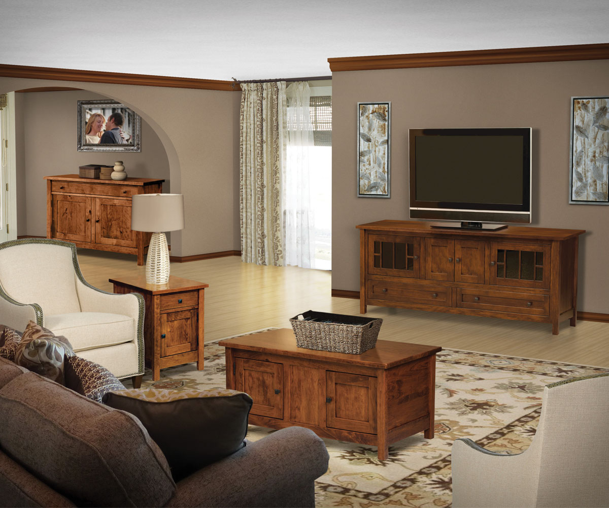 Centennial Media Stand - 72"W - Image 3