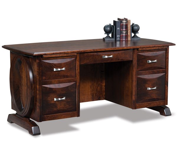 Saratoga Curved Top Desk