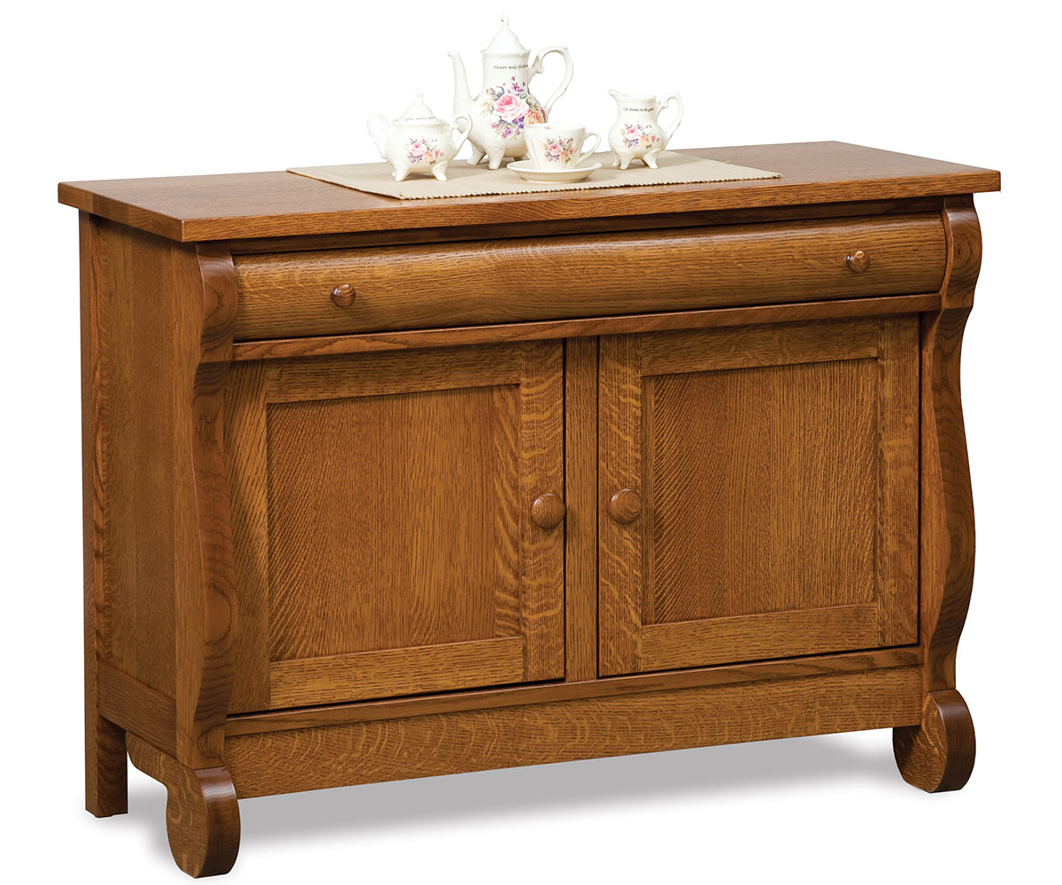 Old Classic Enclosed Sofa Table