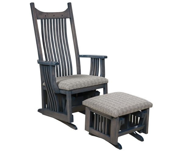 Royal Mission Regular Glider and Ottoman
