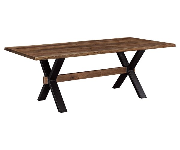 Live Edge Table with El Dorado Base