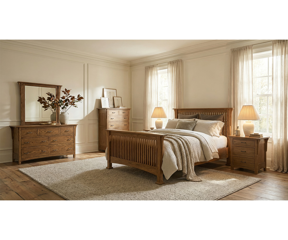 Dutch Corbel Mission Dresser - Image 2
