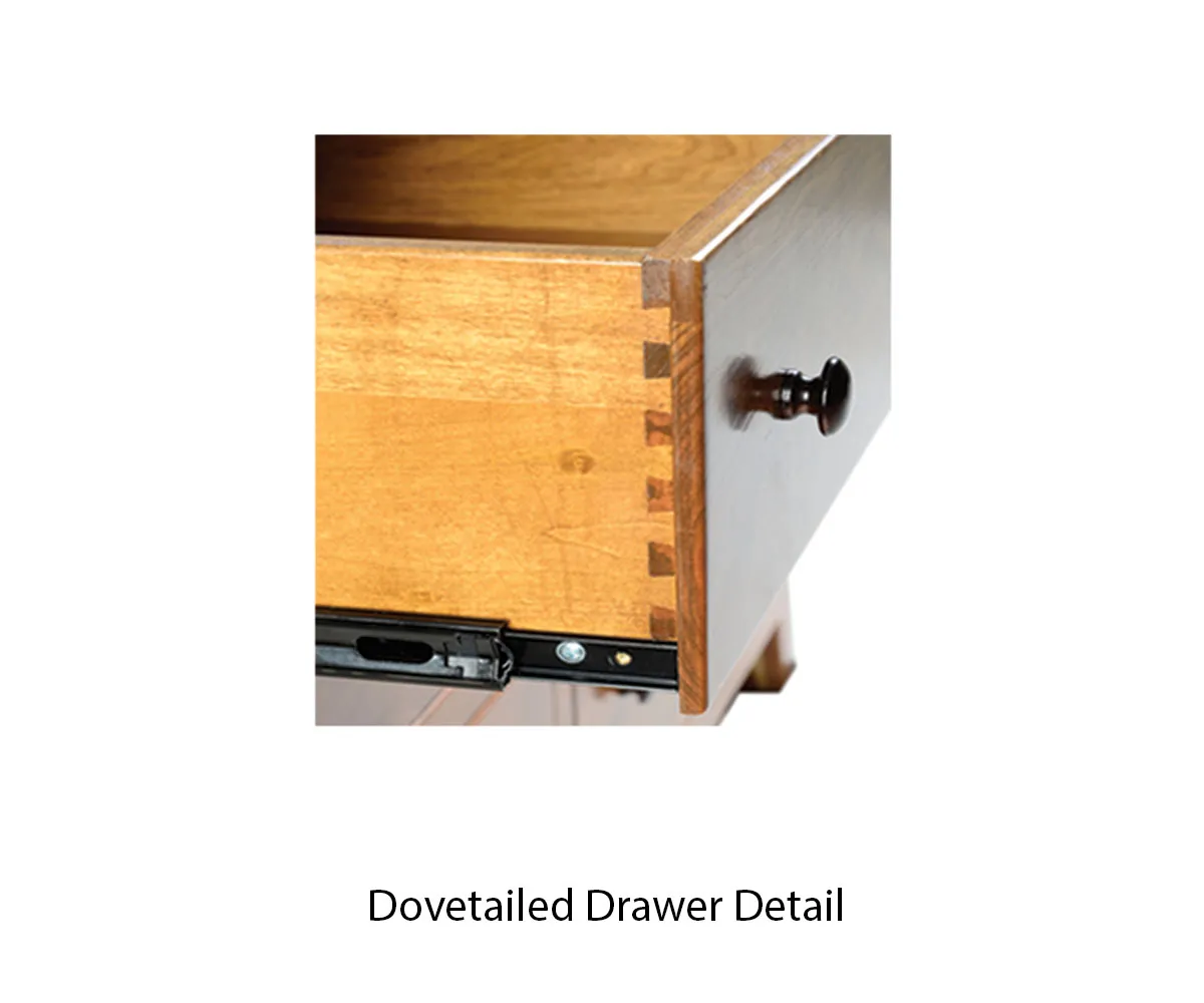 Boulder Creek 3 Drawer Nightstand - Image 5