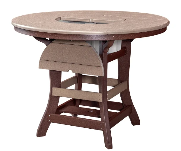 Round Counter Table With Ice Bowl