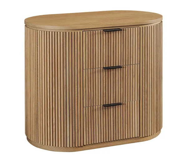 Harper 3 Drawer Nightstand