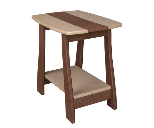 End Table - Center Stripe