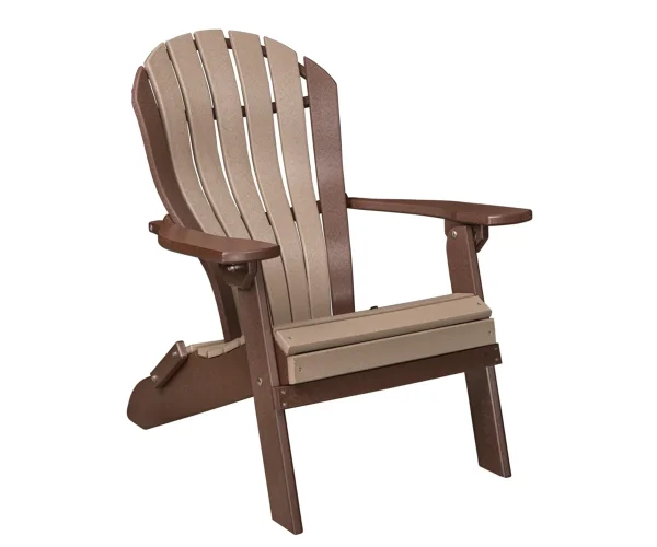 Folding Beach Chair - Straight Top