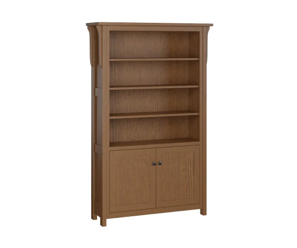 Boston Bookcase with Bottom Doors