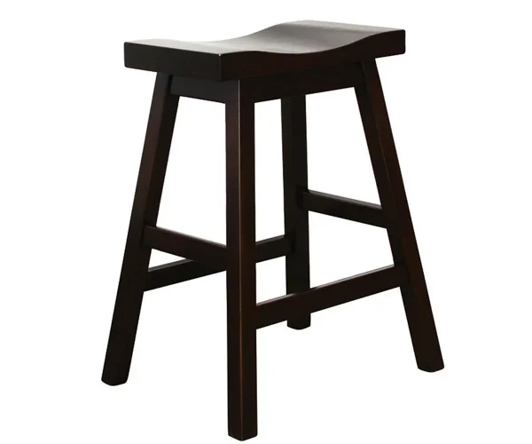 24" Wave Bar Stool