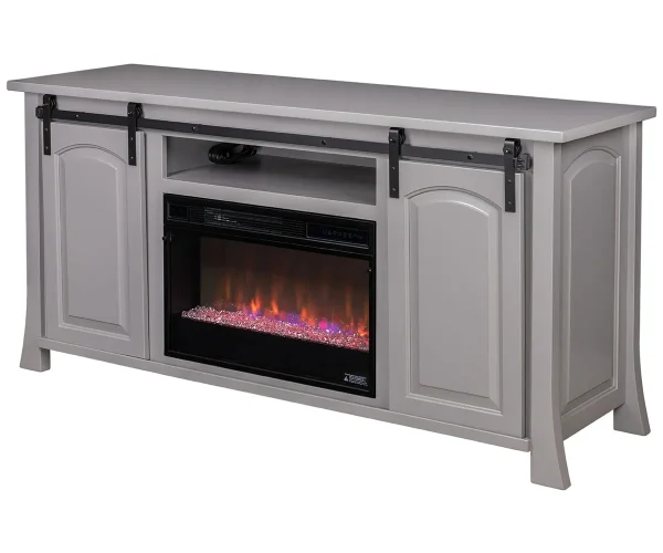 Conrad Fireplace Entertainment Center - 67¼"W