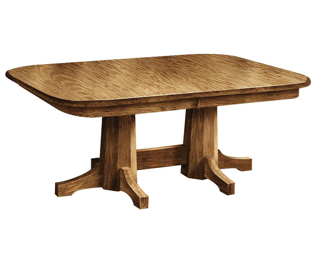 Pinnacle Double Pedestal Table