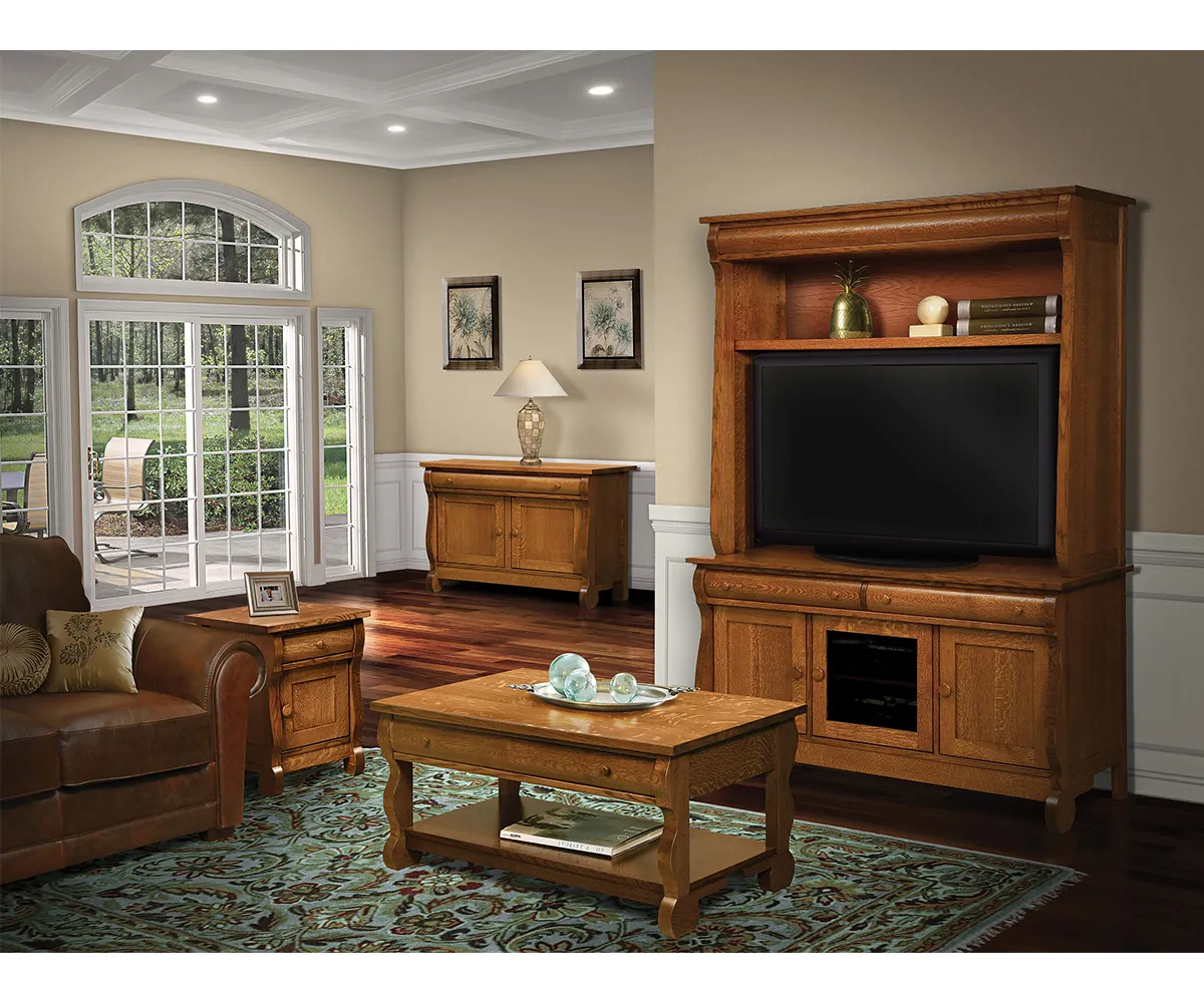 Old Classic Enclosed Sofa Table - Image 2