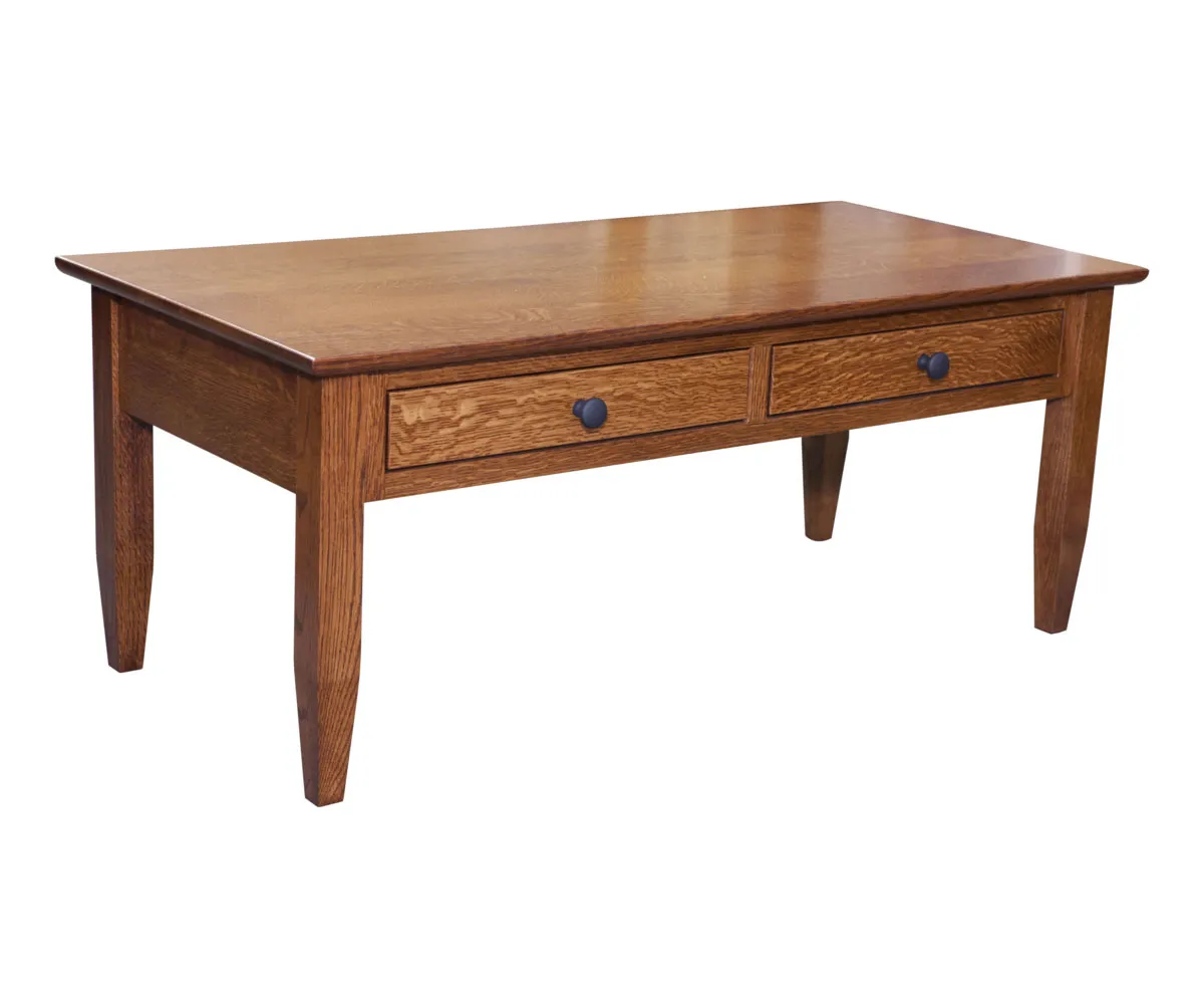 Knob View Shaker Coffee Table