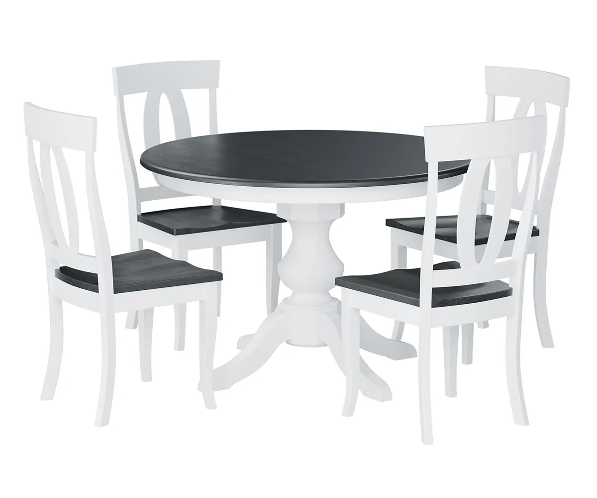 Denver Single Pedestal Table - Image 3