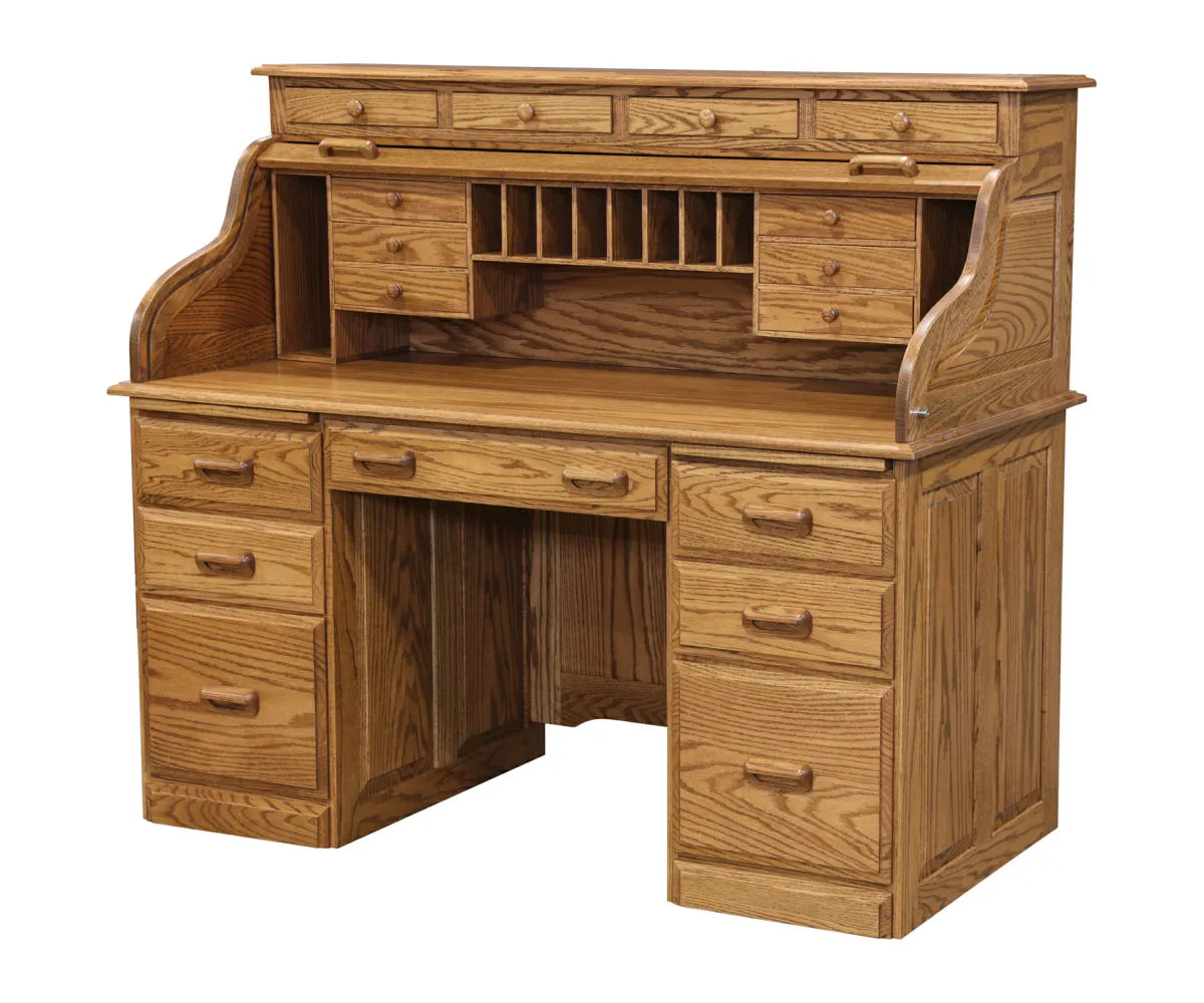 Traditional Deluxe Rolltop Desk