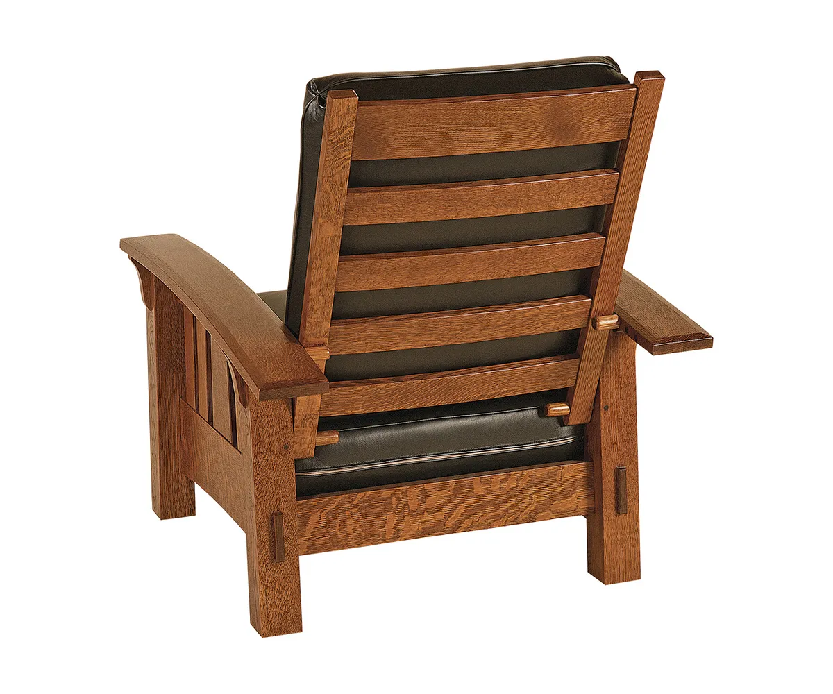 McCoy Morris Chair with Footstool - Image 3