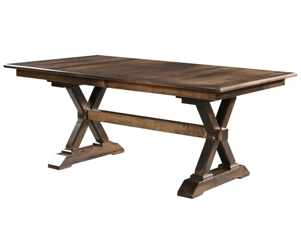 York Double Pedestal Table