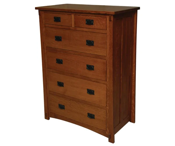 Dutch Country 6 Drawer Chest