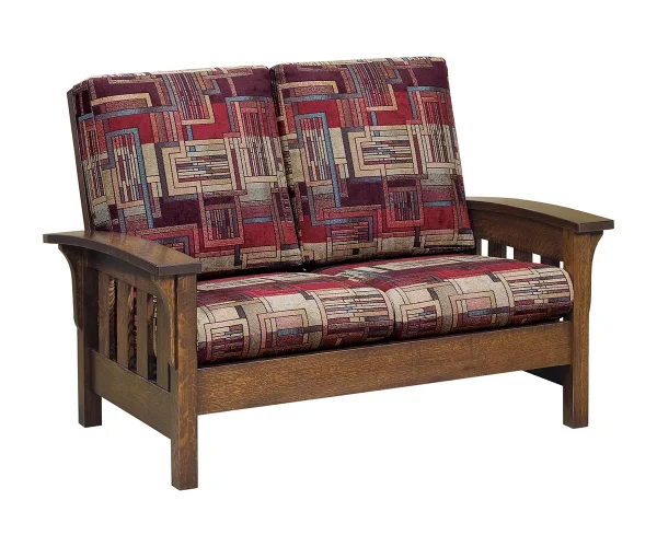 Bow Arm Love Seat