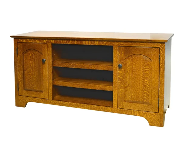 Knob View Shaker TV Stand