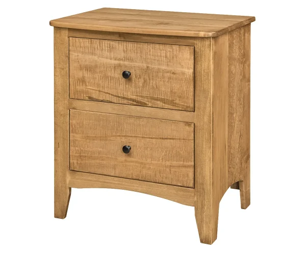 Carlston 2 Drawer Nightstand