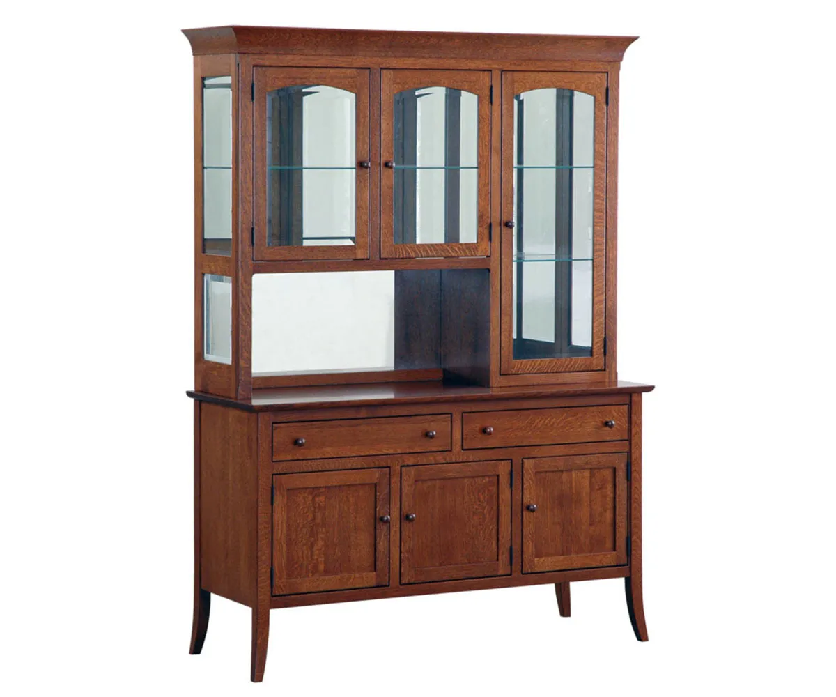 Cambridge 3 Door Hutch With Sideboard