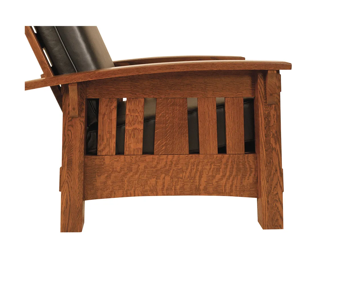 McCoy Morris Chair with Footstool - Image 2