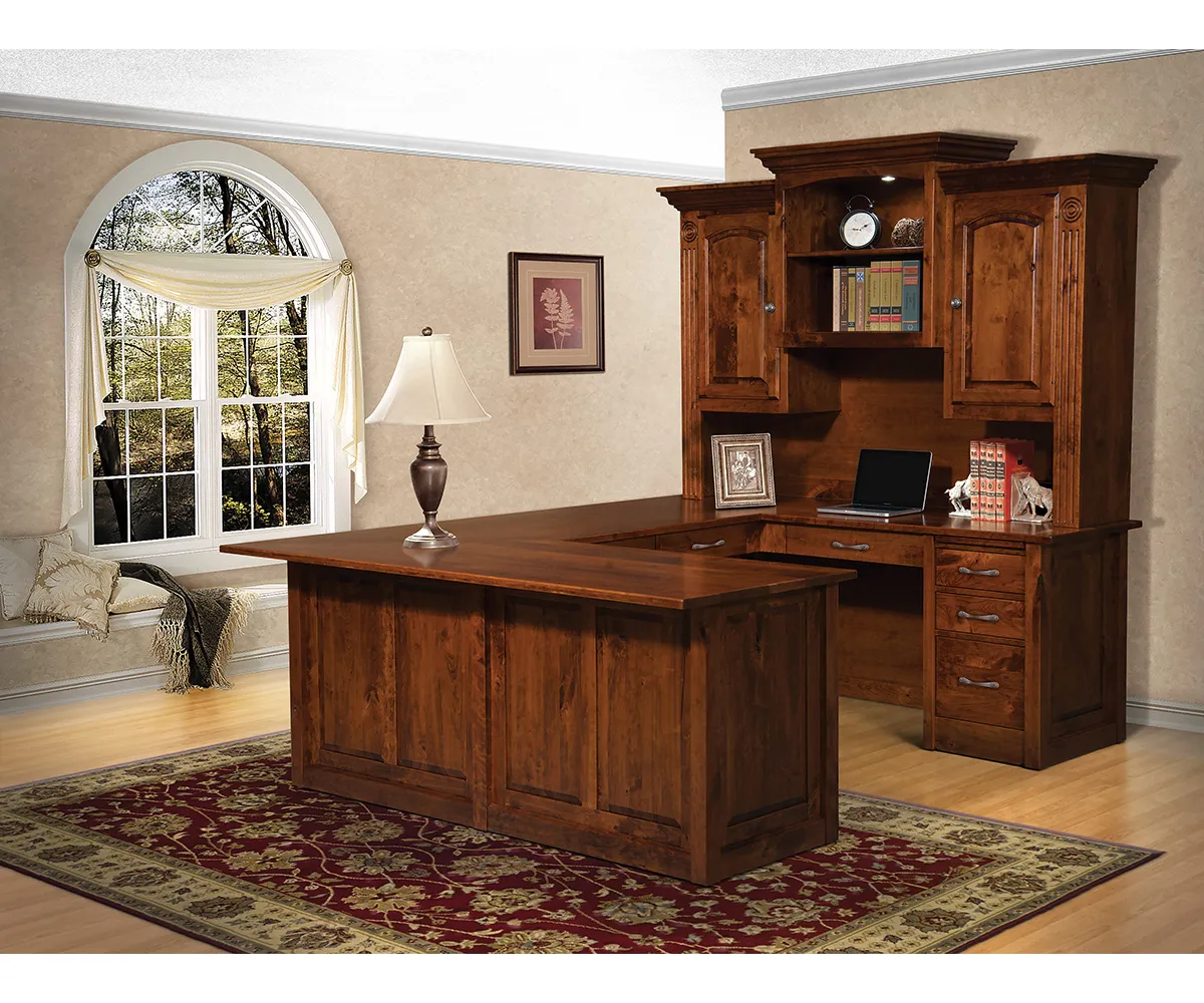 Victorian Wrap Around Desk - Image 4