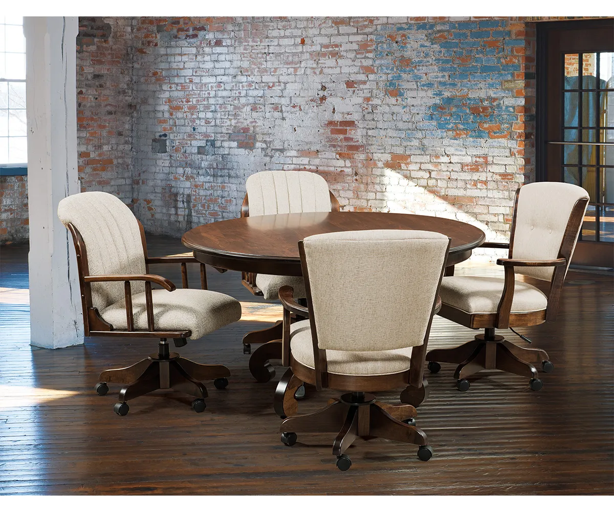 Lansfield Arm Desk Chair - Image 2