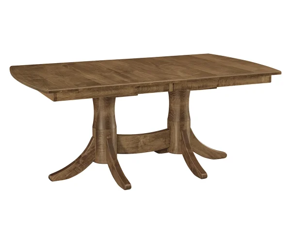 Bourbon Double Pedestal Table