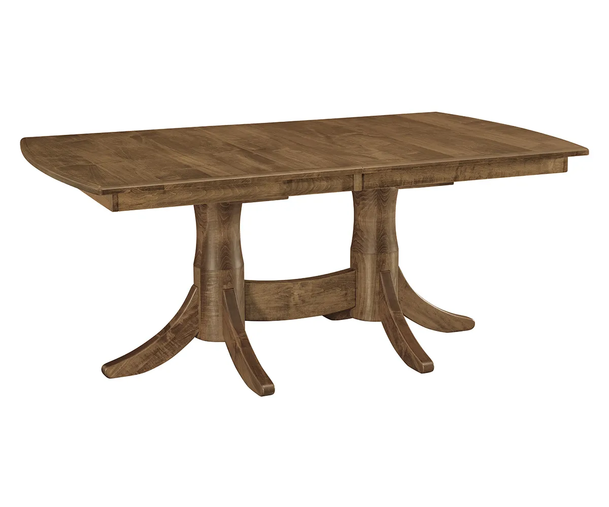 Bourbon Double Pedestal Table