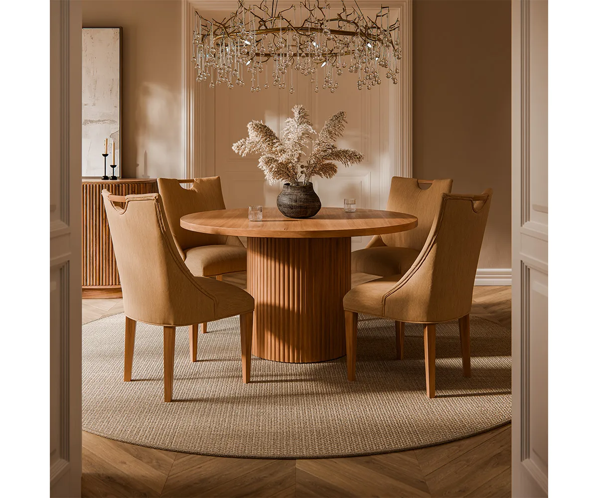 Rainier Single Pedestal Table - Image 2